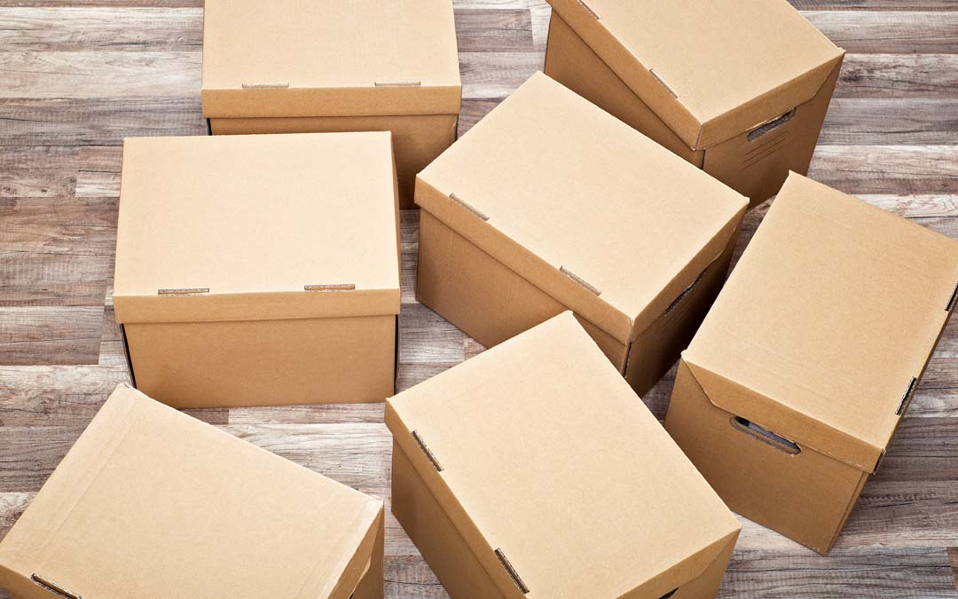 boxes for tax season
