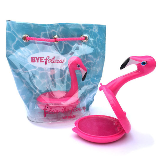 felicia the flamingo cosmetics packaging