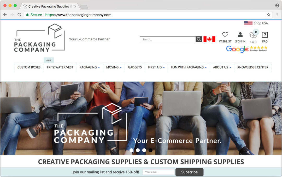 The Packaging Company Named Most Disruptive Start-Up at Canada Post Awards
