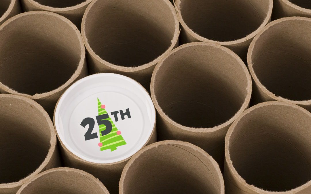 Build Your Own Advent Calendar With Mailing Tubes