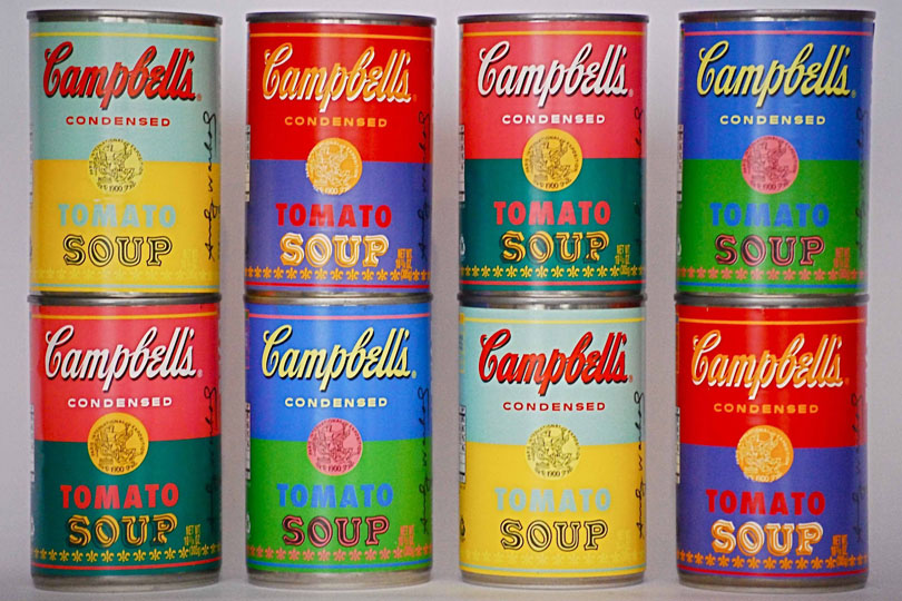 Iconic Packaging: Warhol Cans