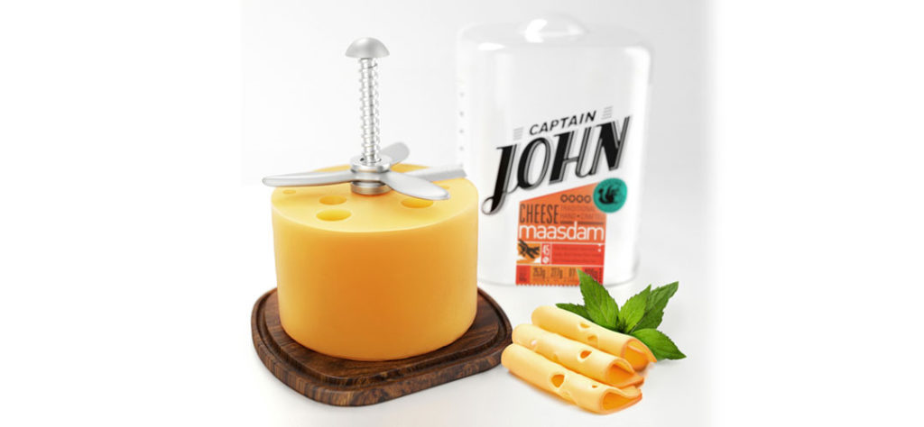Cheese Packaging: Captain John Cheese 2