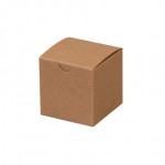 Chipboard Boxes, Gift, Kraft, 3 x 3 x 3