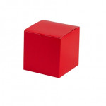 Chipboard Boxes, Gift, Holiday Red, 6 x 6 x 6