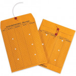 String and Button Inter-Department Envelopes, Kraft, 10 x 13