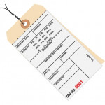 Pre-Wired Inventory Tags - 2-Part Carbonless (10000-10499), 6 1/4 x 3 1/8