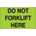  Do Not Forklift Here