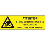 Static Warning Labels -
