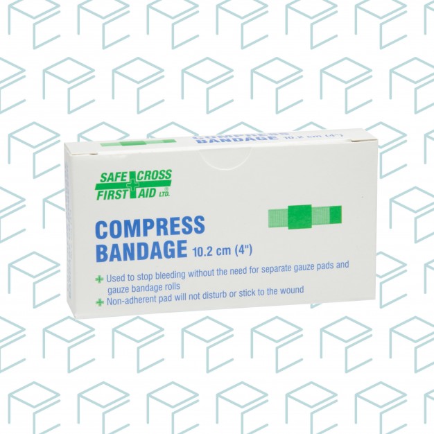 Compress Bandage 4" x 4" - 1pk