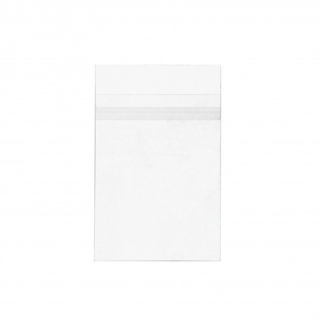 Clear Protective Sleeves, 5 7/16" x 7 1/4" - Pack of 100