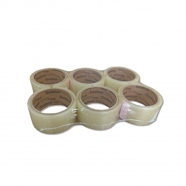 Clear Packing Tape, 6 Rolls