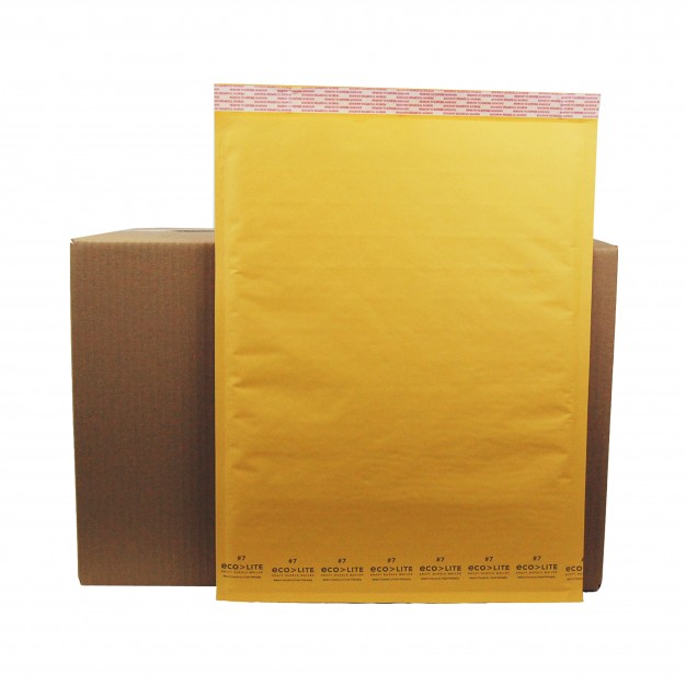 Size #7 Kraft Bubble Mailer 14.25"x19" Ships Today!