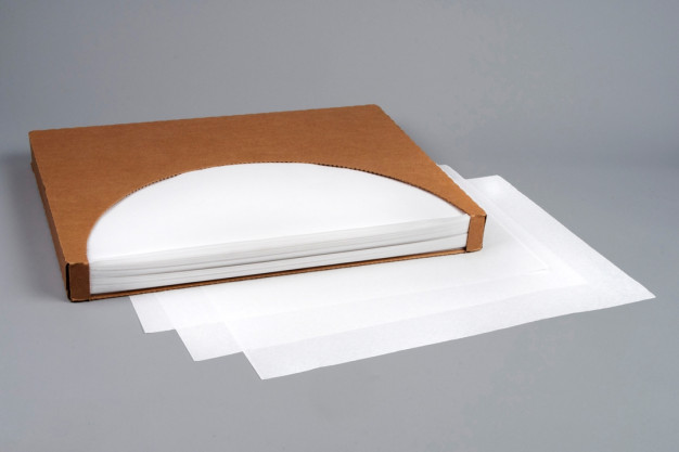 Dry Waxed Food Sheets, White, 15 x 20