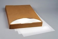 White Pan Liners, 35# Silicone Paper, 24 3/8 x 16 3/8"