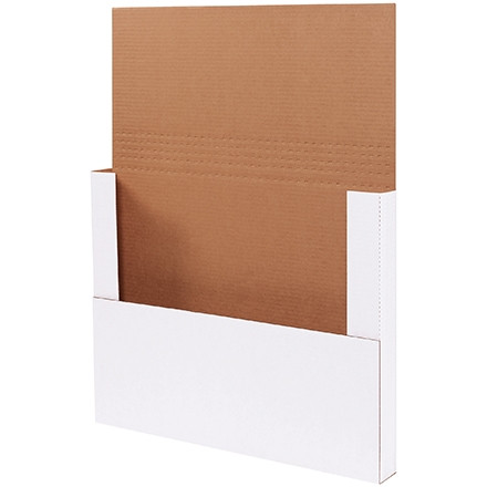 Easy-Fold Mailers, White, 20 x 16", Multi-Depth Heights of 1/2, 1, 1 1/2, 2"