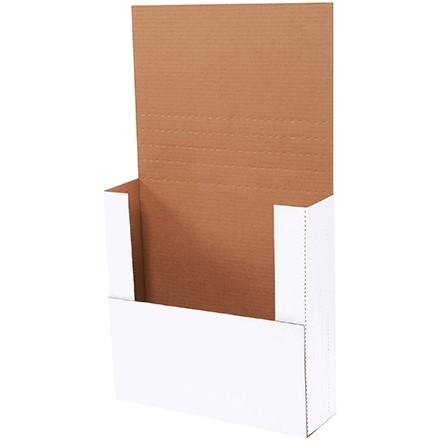 Easy-Fold Mailers, White, 14 x 14", Multi-Depth Heights of 1, 2, 3, 4"