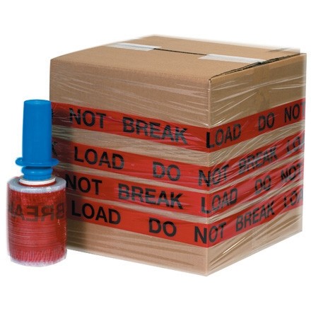 "DO NOT BREAK LOAD" Goodwrappers® Identi-Wrap, 80 Gauge, 5" x 500