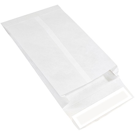 Tyvek® Self-Seal Open End Expandable Envelopes, 9 x 12 x 2"