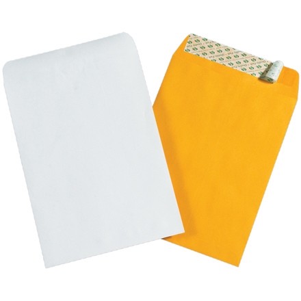 Self-Seal Envelopes, White, 9 1/2 x 12 1/2"