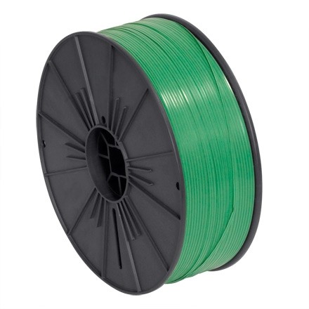 Plastic Twist Tie Spool, Green 5/32" x 7000