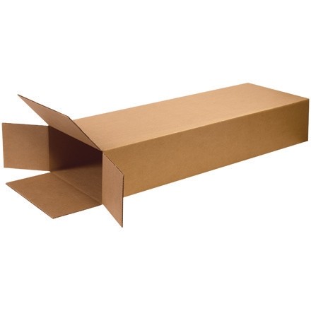 Corrugated Boxes, Side Loading, Double Wall, 18 x 7 x 52"