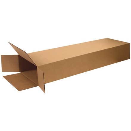 Corrugated Boxes, Side Loading, Double Wall, 14 x 4 x 68"