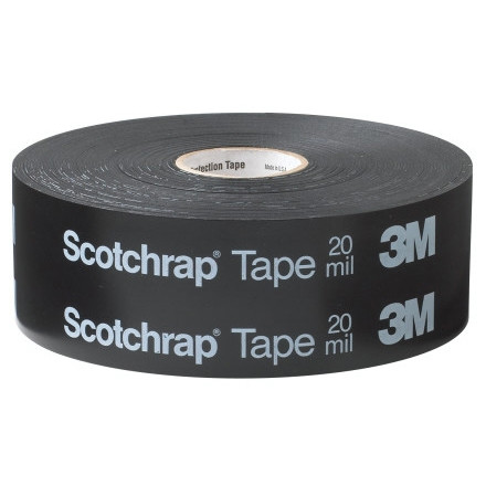 3M 51 Scotchwrap™ Corrosion Protection Tape, 2" x 100', Black