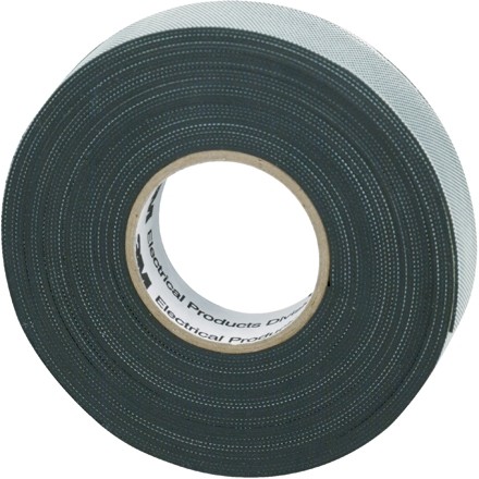 3M 2155 Rubber Splicing Tape, 3/4" x 22', Black