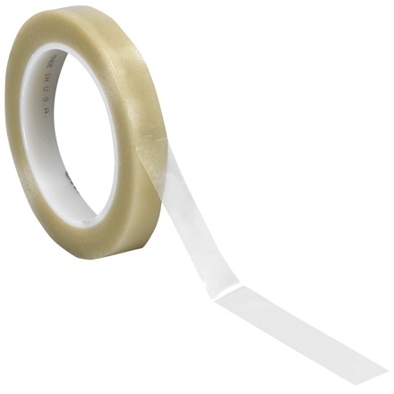 3M 471 Clear Vinyl Tape, 3/4" x 36 yds., 5.2 Mil Thick