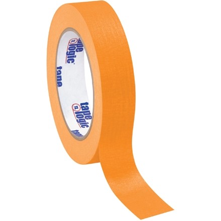 Orange Masking Tape, 1" x 60 yds., 4.9 Mil Thick