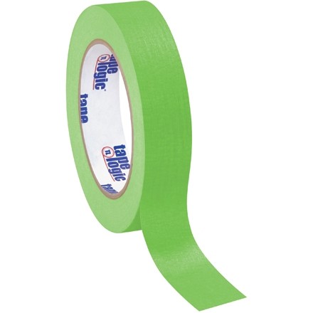 Light Green Masking Tape, 1" x 60 yds., 4.9 Mil Thick