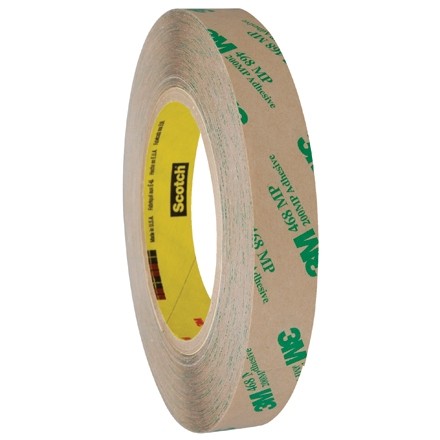 3M 468MP High Performance Adhesive Transfer Tape, 3/4" x 60 yds., 5 Mil Thick