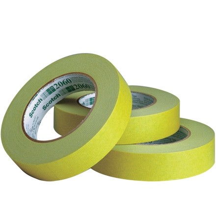 3M 2060 Green Painter's Tape, 3/4" x 60 yds., 6 Mil Thick