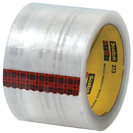 3M 373 Tape, Clear, 3" x 55 yds., 2.5 Mil Thick