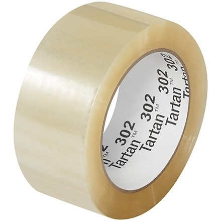 3M 302 Tape, Clear, 2" x 110 yds., 1.6 Mil Thick