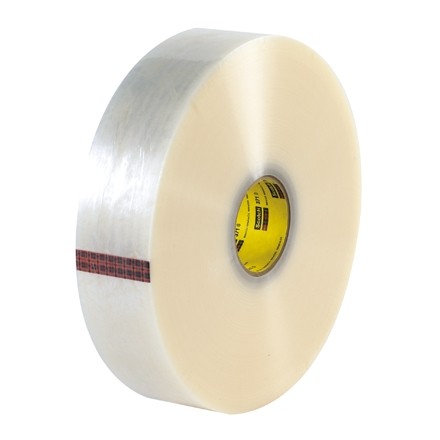 Clear Machine Carton Sealing Tape,, 2" x 1000 yds., 1.9 Mil Thick