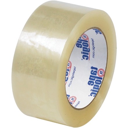 Clear Carton Sealing Tape, Quiet, 2" x 55 yds., 3.1 Mil Thick