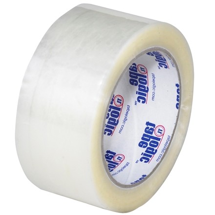 Clear Carton Sealing Tape, Economy, 2" x 110 yds., 1.6 Mil Thick