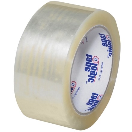 Clear Carton Sealing Tape, Economy, 2" x 55 yds., 3 Mil Thick
