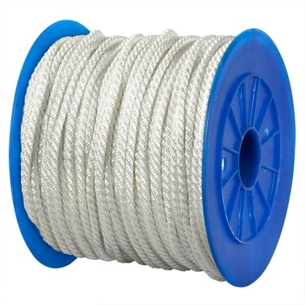 Twisted Nylon Rope - 1/2", White
