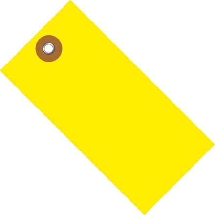 Yellow Tyvek® Shipping Tags #3 - 3 3/4 x 1 7/8"