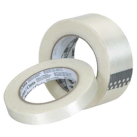 3M 8932 Clear Strapping Tape, 1" x 60 yds., 3.75 Mil Thick