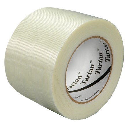 3M 8934 Clear Strapping Tape, 3" x 60 yds., 4.0 Mil Thick