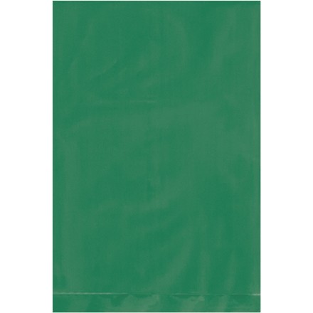 Poly Bags, 4 x 6", 2 Mil, Green Flat