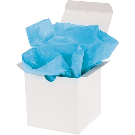 Turquoise Tissue Paper Sheets, 20 X 30"