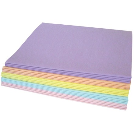 Pastel Tissue Paper Sheets, Assortment Pack, 20 X 30"