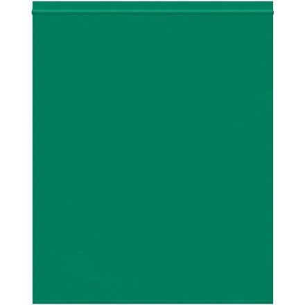 Reclosable Poly Bags, 10 x 12", 2 Mil, Green