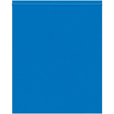 Reclosable Poly Bags, 10 x 12", 2 Mil, Blue