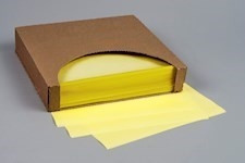 Grease Resistant Paper Sheets, Goldenrod Yellow, 12 x 12