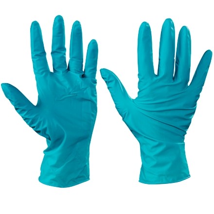 Ansell® Touch N Tuff® Green Nitrile Gloves - 5 Mil - Large